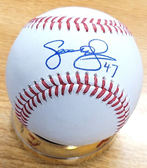 Autographed SCOTT EYRE Official Major League Baseball
