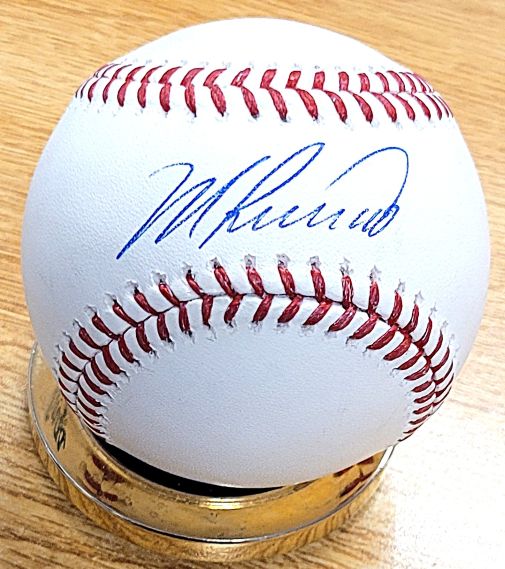 Autographed MIKE LIEBERTHAL Official Major League Baseball