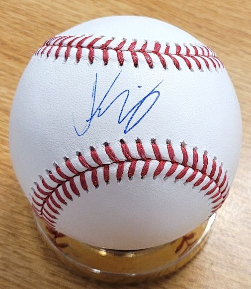 Autographed KARSON MILBRANDT Official Major League Baseball