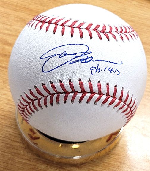 Autographed JASE BOWEN Official Major League Baseball