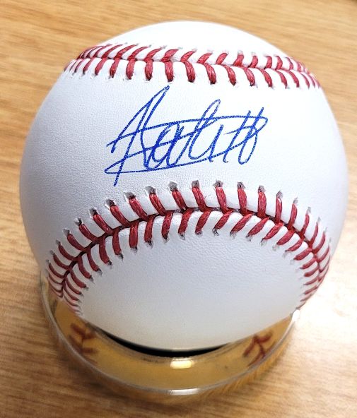 Autographed ENDY RODRIGUEZ Official Major League Baseball