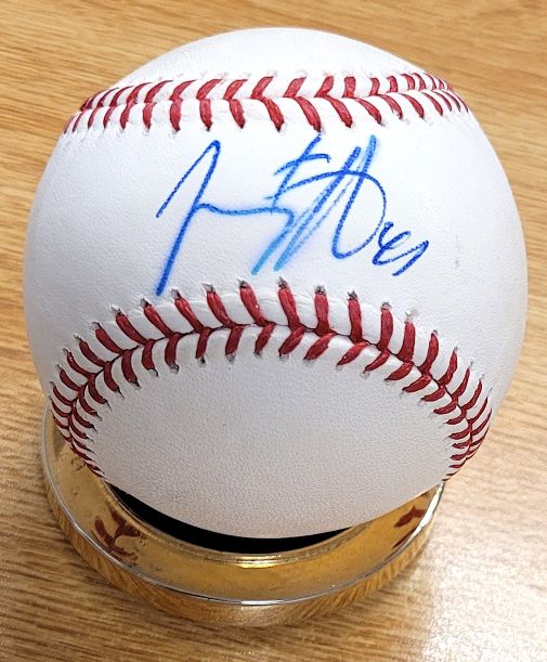 Autographed JEREMY AFFELDT Official Major League Baseball