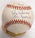 Autographed ROY SIEVERS and DON NEWCOMBE "ROY 1949" Official National League Baseball