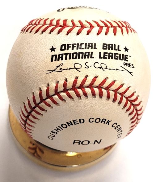 Autographed ROY SIEVERS and DON NEWCOMBE "ROY 1949" Official National League Baseball