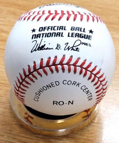Autographed Ralph Branca Official National  League Baseball