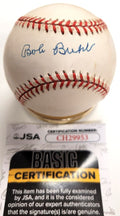 Autographed Bob Buhl Official Major League Baseball with JSA COA