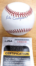 Autographed PETE CASTIGLIONE Official Major League Baseball JSA