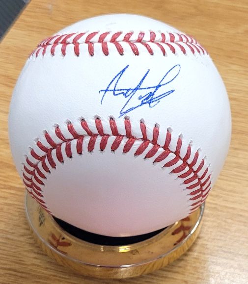 Autographed TREI CRUZ Official Major League Baseball