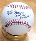 Autographed IKE DELOCK Official Major League Baseball