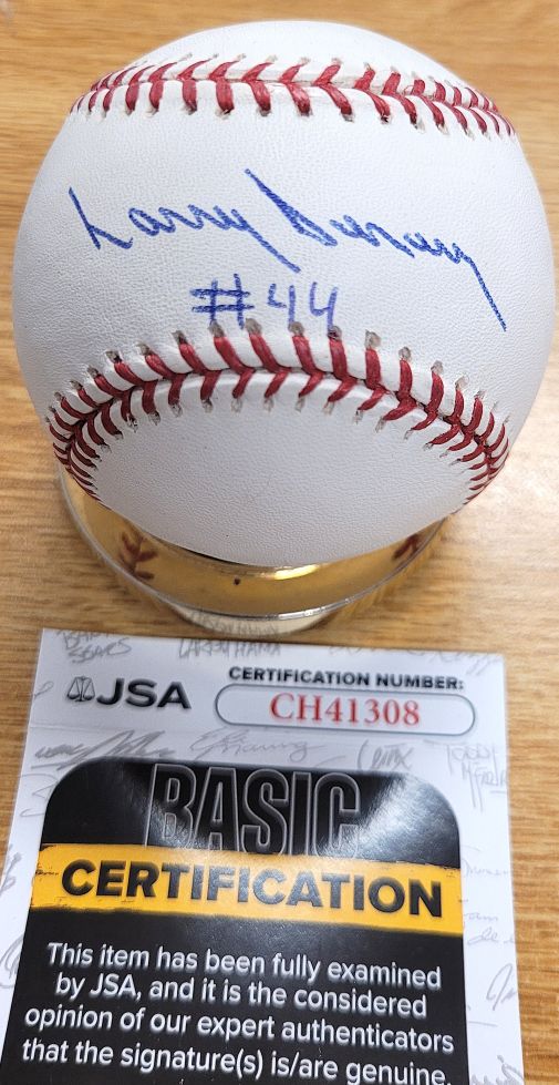 Autographed LARRY DEMERY Official Major League Baseball JSA