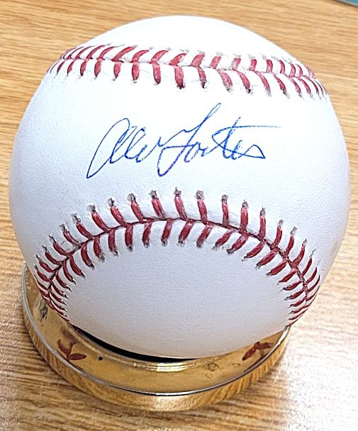 Autographed ALAN FOSTER Official Rawlings Major League Baseball