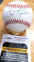 Autographed GEORGE FRAZIER Official Major League Baseball JSA