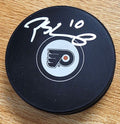 Autographed PATRICK SHARP Philadelphia Flyers Hockey Puck