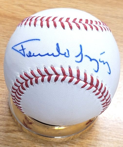 Autographed Fernando Gonzalez Official Rawlings Major League Baseball -  With COA
