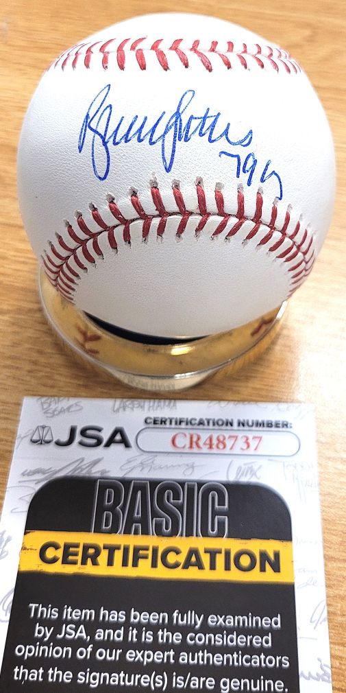 Autographed BRUCE SUTTER '"79 CY" Official Major League Baseball JSA