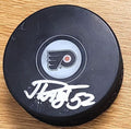 Autographed ILYA PAUTOV Philadelphia Flyers Hockey Puck