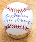 Autographed BILLY GARDNER "1961 WS Champs" Official Major League Baseball