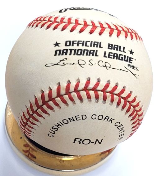 Autographed DON CARDWELL Official National  League Baseball