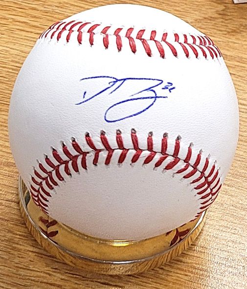 Autographed DEREK NORRIS Official Major League Baseball