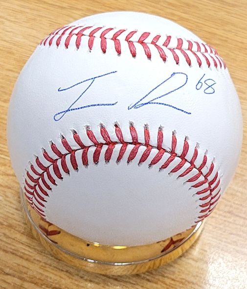 Autographed JORDAN ROMANO Official Major League Baseball