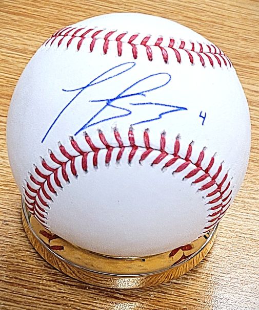 Autographed LUIS ARRAEZ Official Major League Baseball
