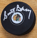 Autographed SCOTTY BOWMAN Chicago Blackhawks Hockey Puck