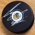 Autographed COREY PERRY Chicago Blackhawks Hockey Puck