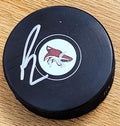 Autographed BRAD RICHARDSON Arizona Coyotes Hockey Puck