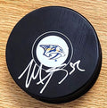 Autographed MATT IRWIN Nashville Predators Hockey Puck