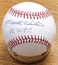 Autographed MOOKIE WILSON "86 WSC" Official Major League Baseball