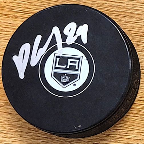 Autographed PHEONIX COPLEY Los Angeles Kings Hockey Puck