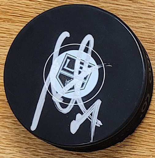 Autographed ALEC MARTINEZ Los Angeles Kings Hockey Puck