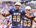 Autographed LESEAN MCCOY Pitt Panthers 11X14 Photo JSA