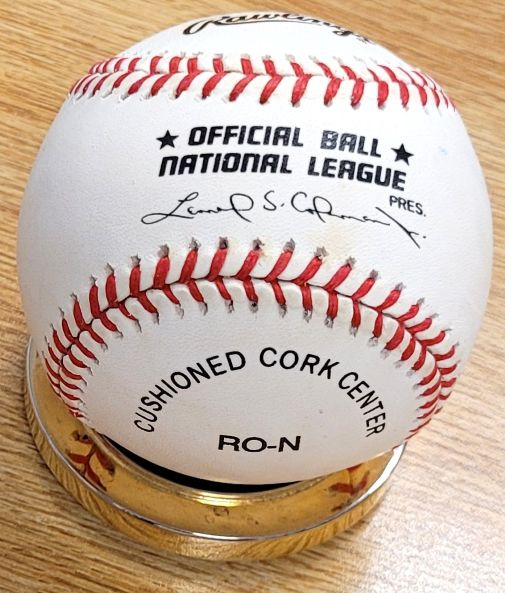 Autographed Johnny Kucks Official American League Baseball with COA