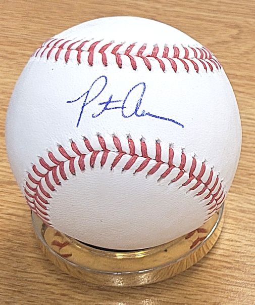 Autographed PETE ALONSO Official Major League Baseball Fanatics