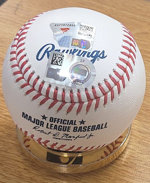 Autographed PETE ALONSO Official Major League Baseball Fanatics