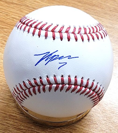 Autographed KEVIN MCGONIGLE Official Major League Baseball Beckett