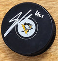 Autographed SAMUEL GIRARD Pittsburgh Penguins Hockey Puck