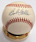 Autographed BOB FELLER Rawlings Official American League Baseball