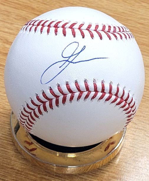 Autographed GAGE WOOD Official Rawlings Major League Baseball JSA