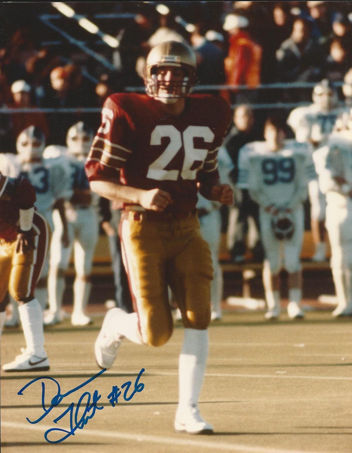 Autographed Darren Flutie Boston College Eagles 8x10 Football photo
