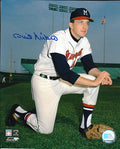 AUTOGRAPHED SIGNED photo PHIL NIEKRO #4 Milwaukee Braves