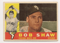 Autographed BOB SHAW 1960 Topps Card