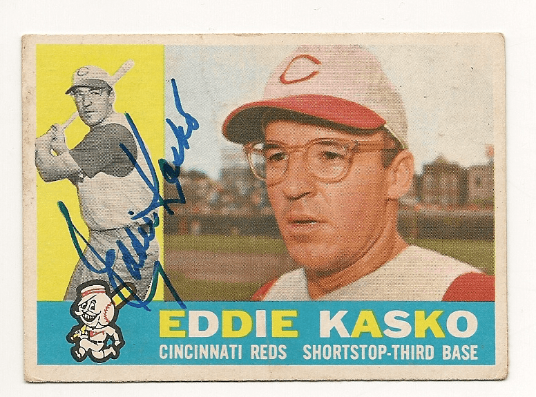 Autographed JIM BROSNAN 1960 Topps Card