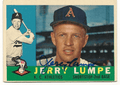 Autographed JERRY LUMPE 1960 Topps Card
