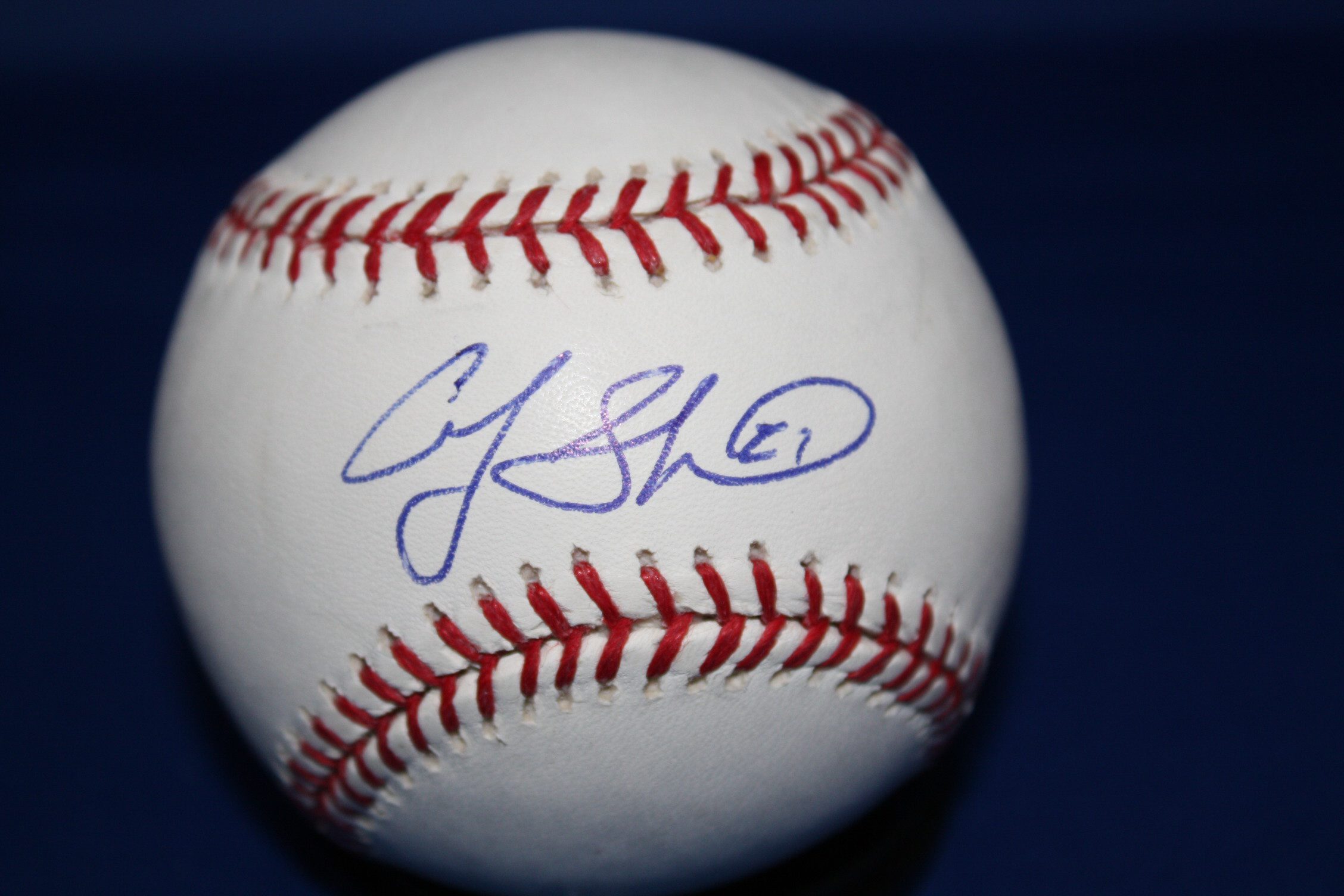 Autographed ANDY SONNANSTINE Official Major League Baseball