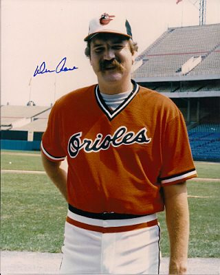 AUTOGRAPHED  photo DON AASE Baltimore Orioles