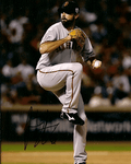 AUTOGRAPHED JEREMY AFFELDT San Francisco Giants Photo