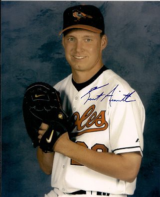 AUTOGRAPHED  photo KURT AINSWORTH Baltimore Orioles