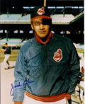 AUTOGRAPHED  photo JACK AKER Cleveland Indians